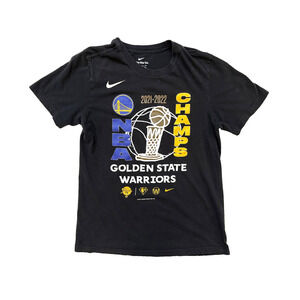 Golden State Warriors TShirt Mens Small NBA Basketball 2021-2022 Champs Nike